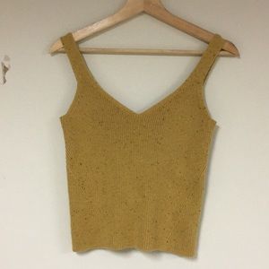 Mustard tank top